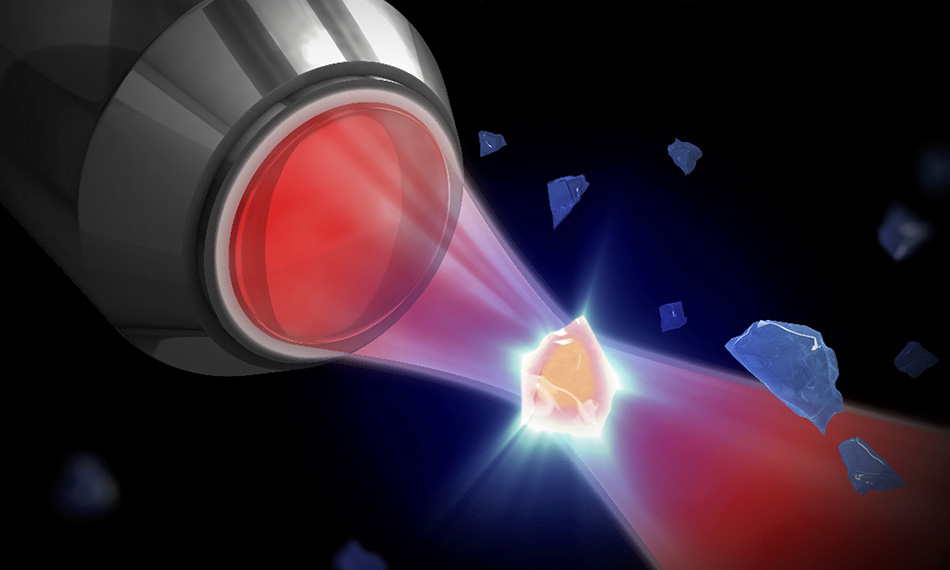 Laserkühlung – Diagramm