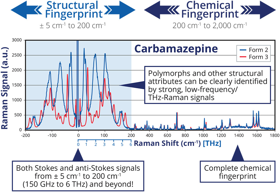 Terahertz-Raman