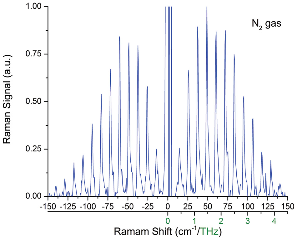 Terahertz-Raman
