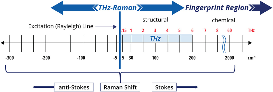 Terahertz-Raman