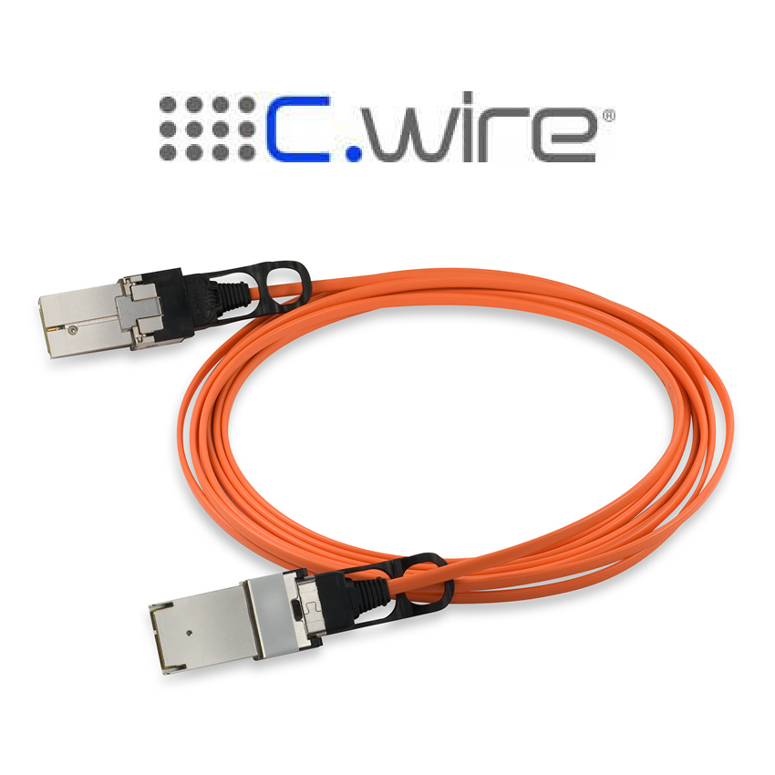 C.wire® (CXP) Aktive optische Kabel